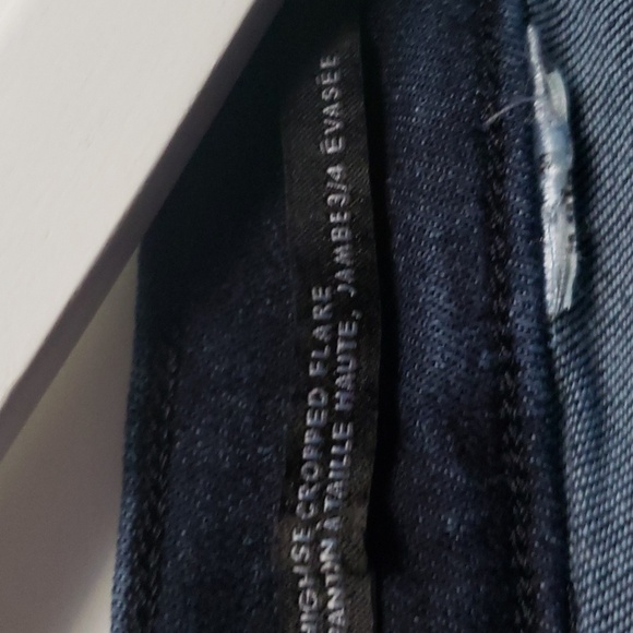 Banana Republic  high rise cropped flare jeans - Picture 5 of 8